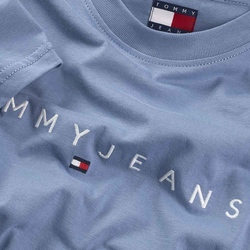Tommy Hilfiger Ανδρική κοντομάνικη μπλούζα Regular Linear Logo Tee